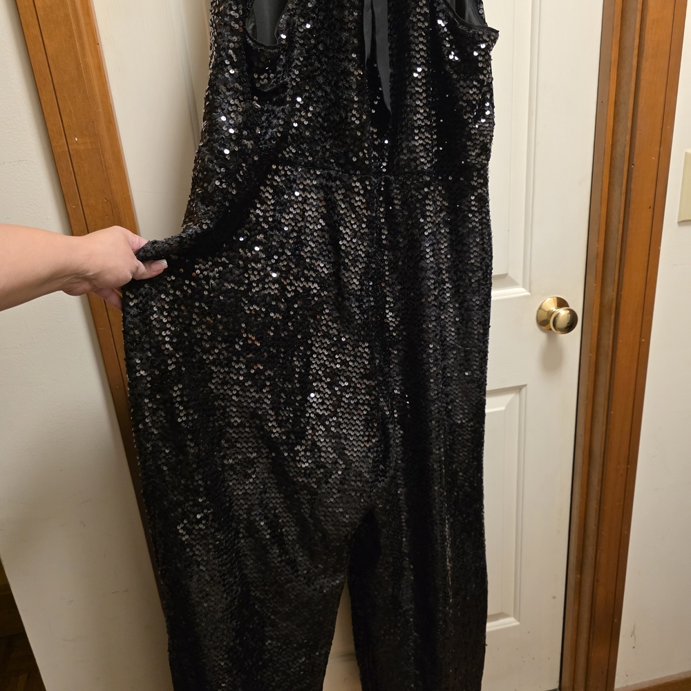 Hutch Sequins Halter Jumpsuit Size 3x - Picture 12 of 15